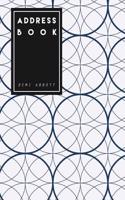 Address Book: Minimal Geometric Design - Contacts, Addresses, Phone Numbers, Emails & Birthday