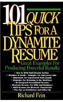 101 Quick Tips for a Dynamite Resume