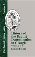 History Of The Baptist Denomination In Georgia - Vol. 2: (English)