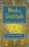 Words of Gratitude Mind Body & Soul