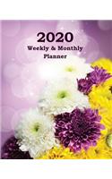 2020 Weekly & Monthly Planner