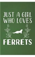 Just A Girl Who Loves Ferrets