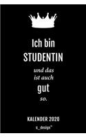 Kalender 2020 für Studenten / Studentin