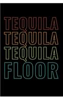 Tequila Tequila Tequila Floor: Dream Journal - 6"x9" - 120 pages - Dream Recording Notebook - Matte Cover