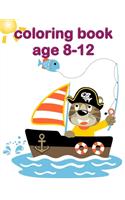 Coloring Book Age 8-12