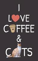 I Love Coffee And Cats