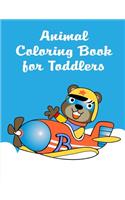Animal Coloring Book For Toddlers