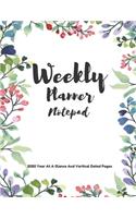 Weekly Planner Notepad