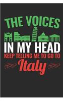 The Voices In My Head Keep Telling Me to Go to Italy