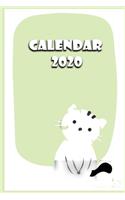 Calendar Cats 2020: calendar cats 2020, Runs from June 2020, Through December 2020, Diverse uses.: Funny cat cats calendart book, cat books/ cat calendar 2020/ cat colo