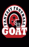 Fantasy Football GOAT: Fantasy Football Notebook GOAT 100 Pages College Ruled