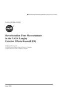 Reverberation Time Measurements in the NASA Langley Exterior Effects Room (Eer)