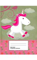 Wide Ruled Composition Notebook