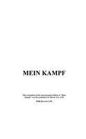 Mein Kampf (1939): My Struggle