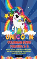 Unicorn Coloring Book for Kids 3-8