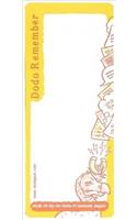 Dodo Remember Magnetic Notes and Lists Pad