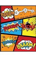 Blank Comic Book For Kids