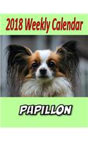 2018 Weekly Calendar Papillon