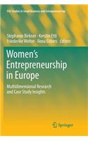 Women's Entrepreneurship in Europe