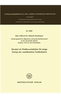 Standort ALS Wettbewerbsfaktor Für Einige Zweige Der Westdeutschen Textilindustrie