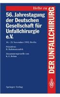 56. Jahrestagung Der Deutschen Gesellschaft Für Unfallchirurgie E.V.