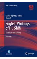 English Writings of Hu Shih