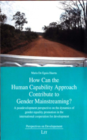 How Can the Human Capability Approach Contribute to Gender Mainstreaming?, 1: A Postdevelopment Perspective on the Dynamics of Gender Equality Promotion in the International Cooperation for Development