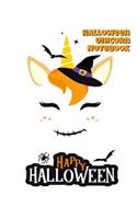 Halloween Unicorn Notebook