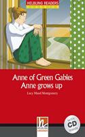 Anne of Green Gables - Anne grows up Red Classic Book & CD