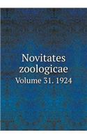 Novitates zoologicae Volume 31. 1924