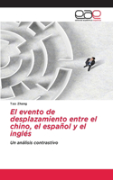 evento de desplazamiento entre el chino, el español y el inglés