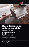 Studio tassonomico della sottofamiglia-Tortricinae (Lepidoptera