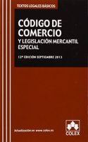 codigo de comercio y legislacion mercantil especial (textos legales basicos) (Spanish Edition)