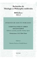 Durandi de Sancto Porciano Scriptum Super IV Libros Sententiarum. Distinctiones 18-35 Libri Primi
