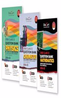 Educart CBSE Class 12 Question Bank PHYSICS, CHEMISTRY & MATHEMATICS 2024-25 Bundle (Set of 3 Books) For 2025 Board Exams (As per latest CBSE Syllabus 23 Mar 2024)