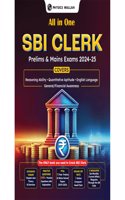 PW All in One SBI Clerk Prelims and Mains 2024-25 Exams | 10 Previous Year Solved Papers (PYQs) 2018 - 2023 with 5 Online Practice Sets | English Edition