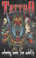 Tattoo Coloring Book For Adults