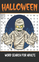 Halloween Word Search For Adults