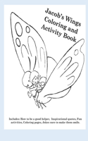 Jacob's Wings coloring and activity book