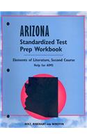Arizona Standardized Test Prep Workbook: Elements of Literature, Second Course