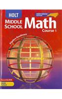 Holt, Middle School Math, North Carolina: Algebra Readiness