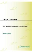 Dear Teacher