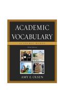 Academic Vocabulary & Studywizard CDROM Pkg