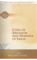 Cyril of Jerusalem and Nemesius of Emesa
