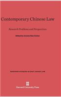 Contemporary Chinese Law