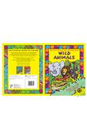 My First Sticker And Colouring Book:Wild Animals 