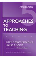 Approaches to Teaching