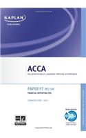 F7 Financial Reporting FR (INT/UK) - Complete Text