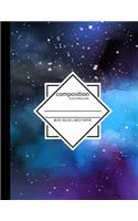 Composition Notebook Wide Ruled Lined paper