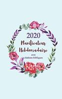 2020 Planificateur Hebdomadaire Avec Des Citations Bibliques Une Semaine Par Page